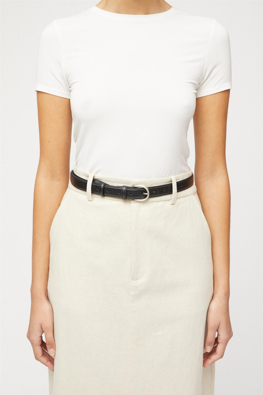 Linen Côte D´Azur Maxi Skirt Natural