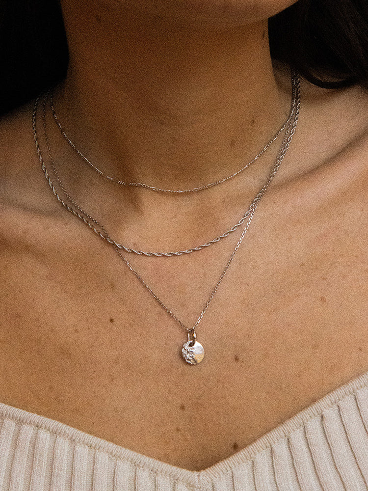 Aspen Necklace Silver