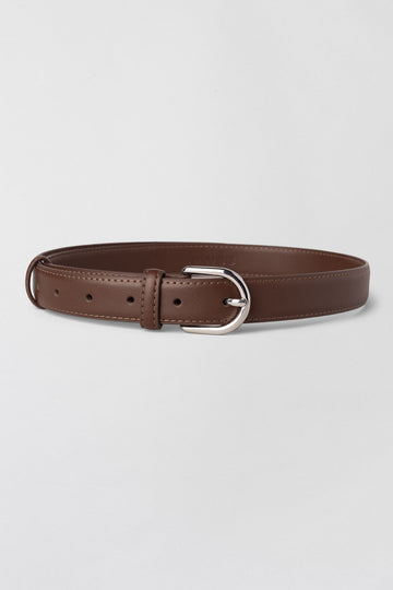 Classic Leather Belt Medium Brown