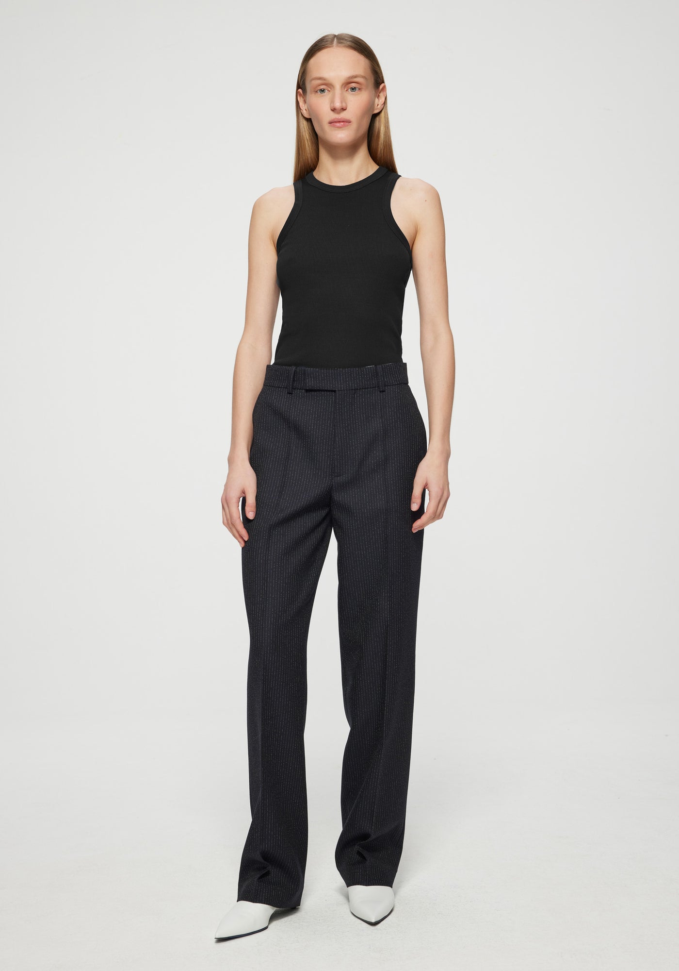 Straight Leg Tailored Trousers – ensemble