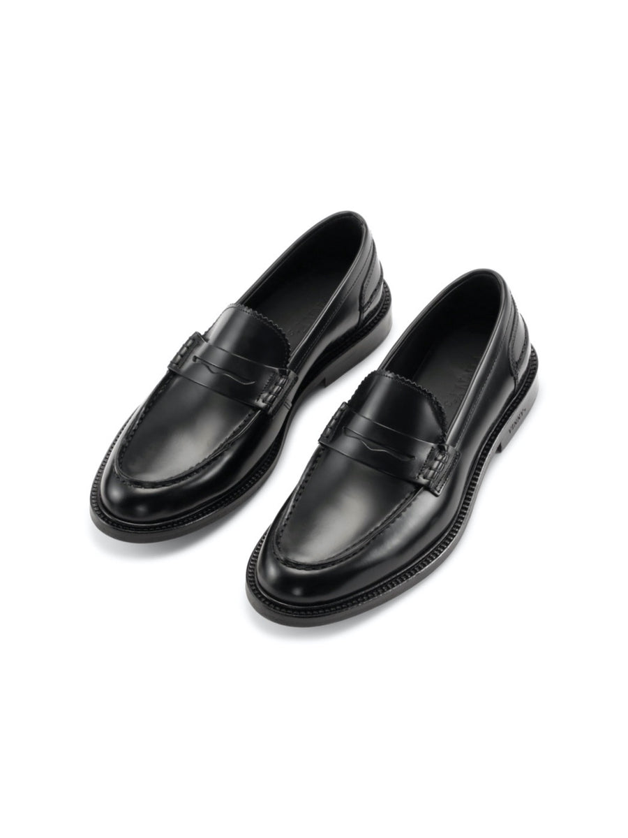 Townee Penny Loafers Black Polido