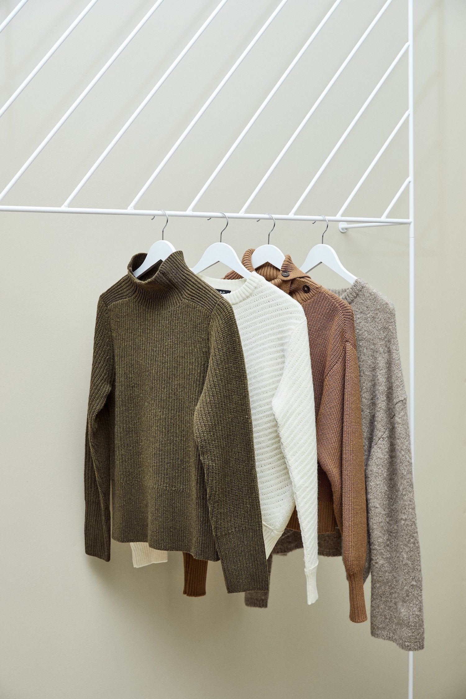 8 fine strikkegensere i ull, merinoull eller cashmere