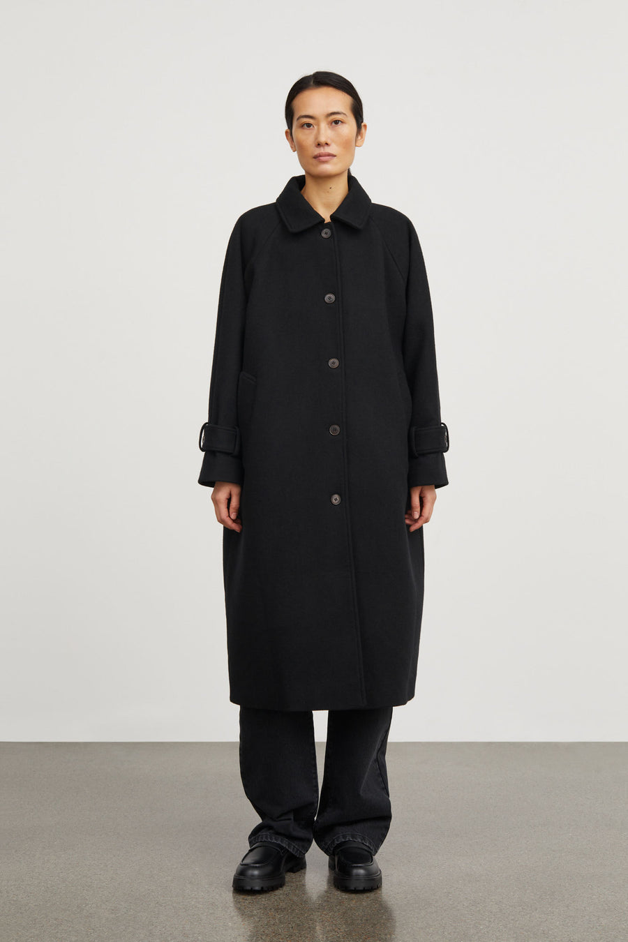 Macy Coat Black