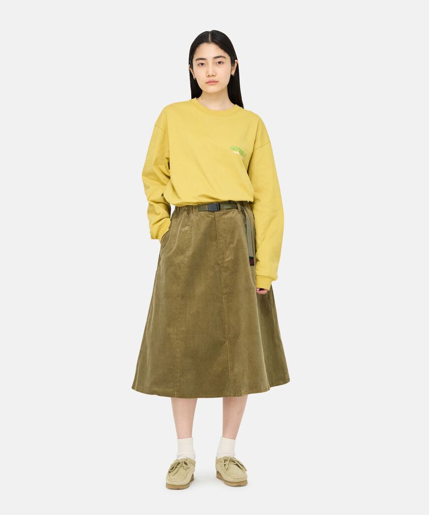 Paneled Midi Skirt Laurel