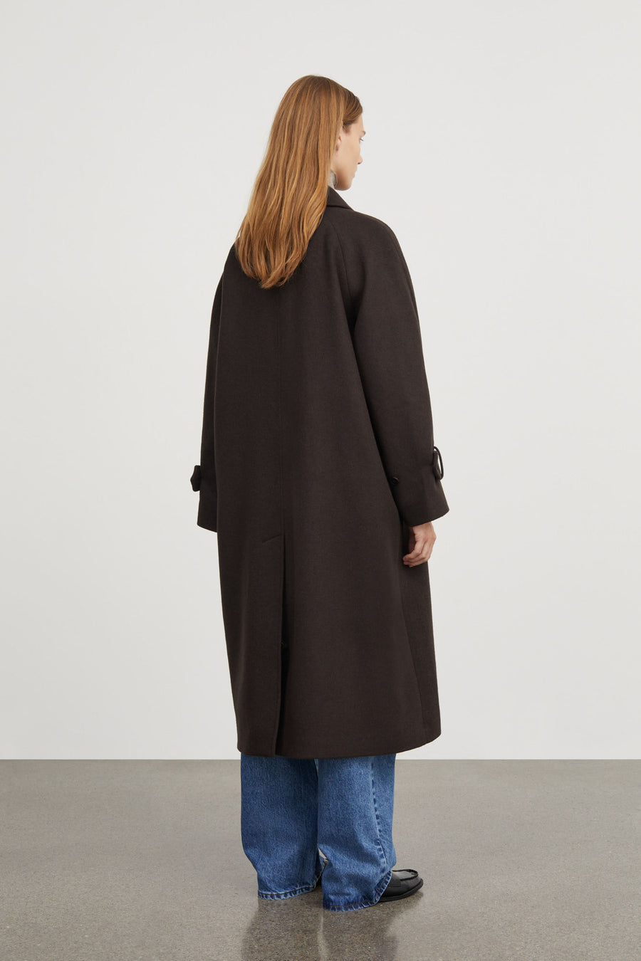 Macy Coat Dark Brown