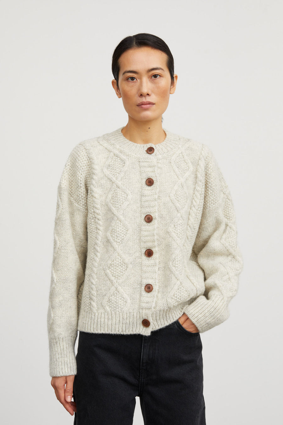 Agnete Cardigan Sand