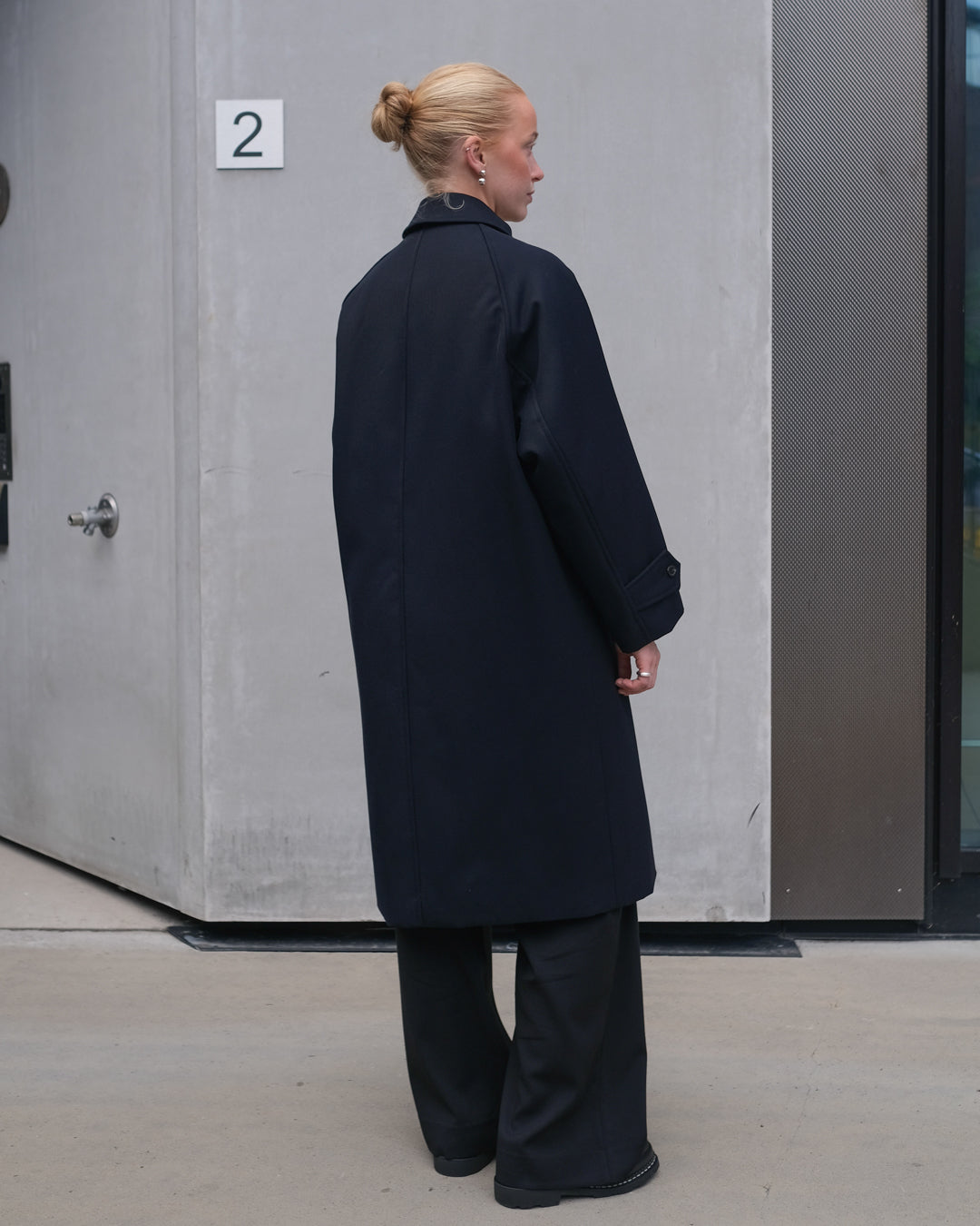 Colette Coat - Dark Navy
