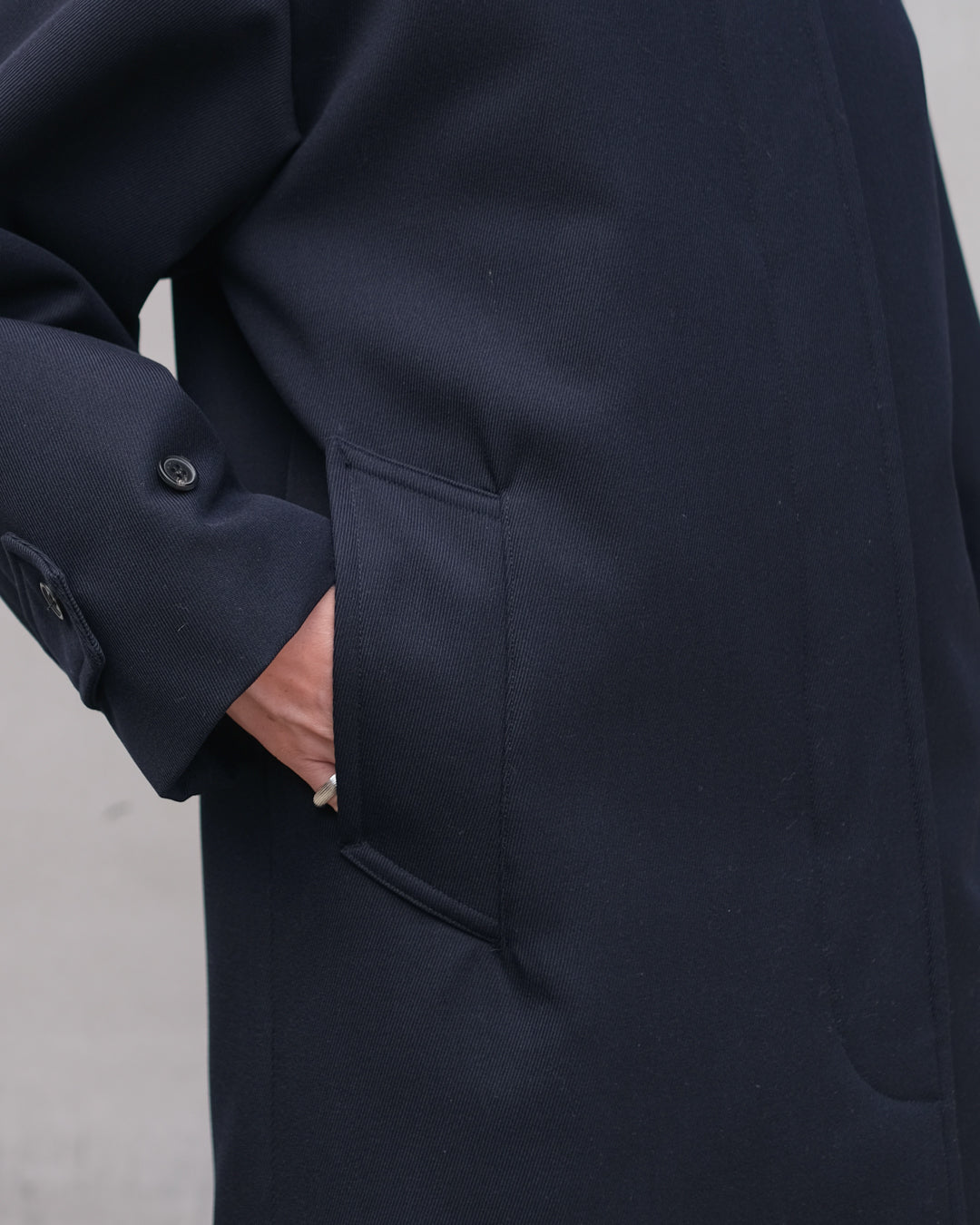 Colette Coat - Dark Navy