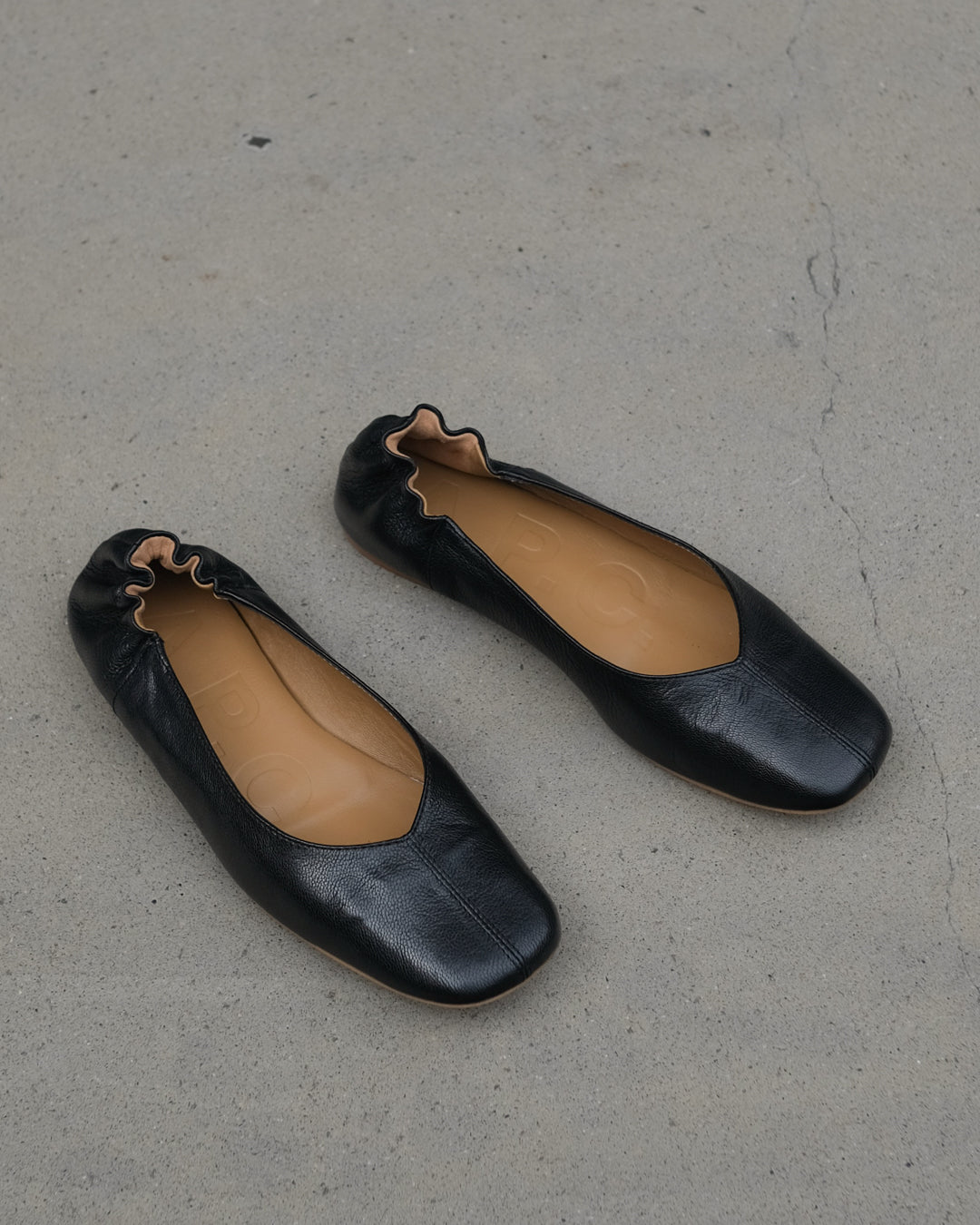 Juliet Square Ballerina - Black