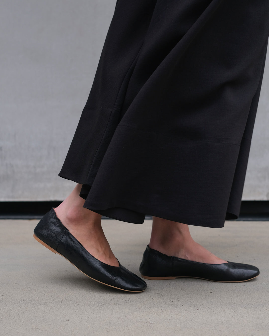 Juliet Square Ballerina - Black