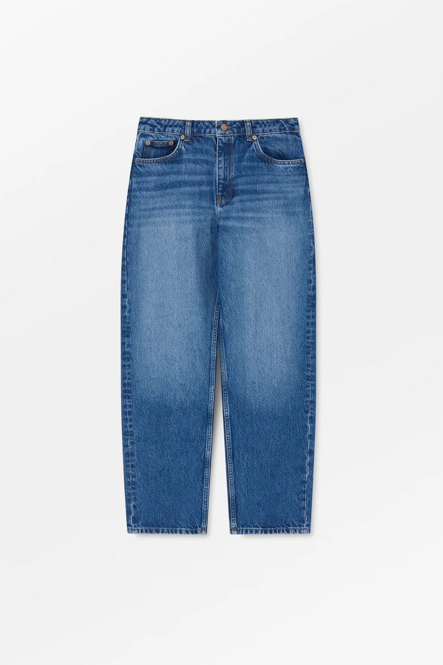 Allison Cropped Jeans Vintage Washed Blue