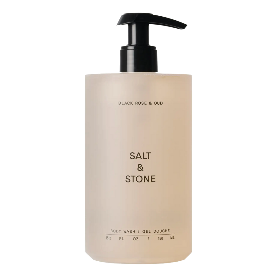 Salt & Stone Body Wash Black Rose & Oud 