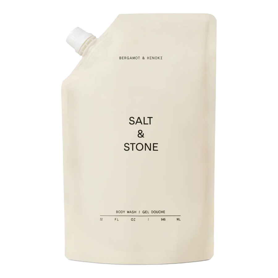 Salt & Stone Body Wash - Refill Bergamot & Hinoki 