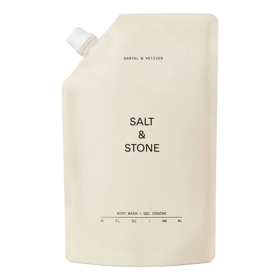 Salt & Stone Body Wash - Refill Santal & Vetiver 