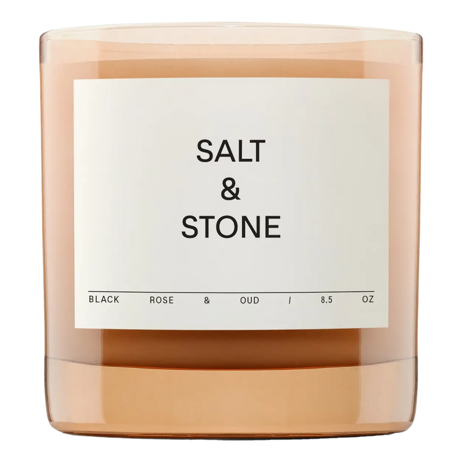 Salt & Stone duftlys Black Rose & Oud 