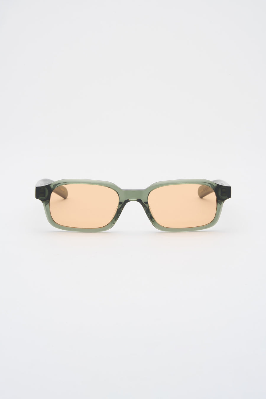 Hanky Crystal Duck Green / Faded Orange Lens