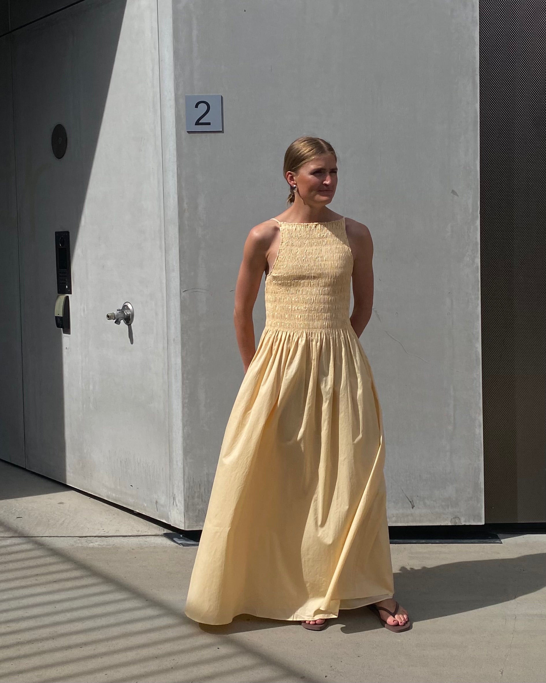 Laia Maxi Dress - Daffodil