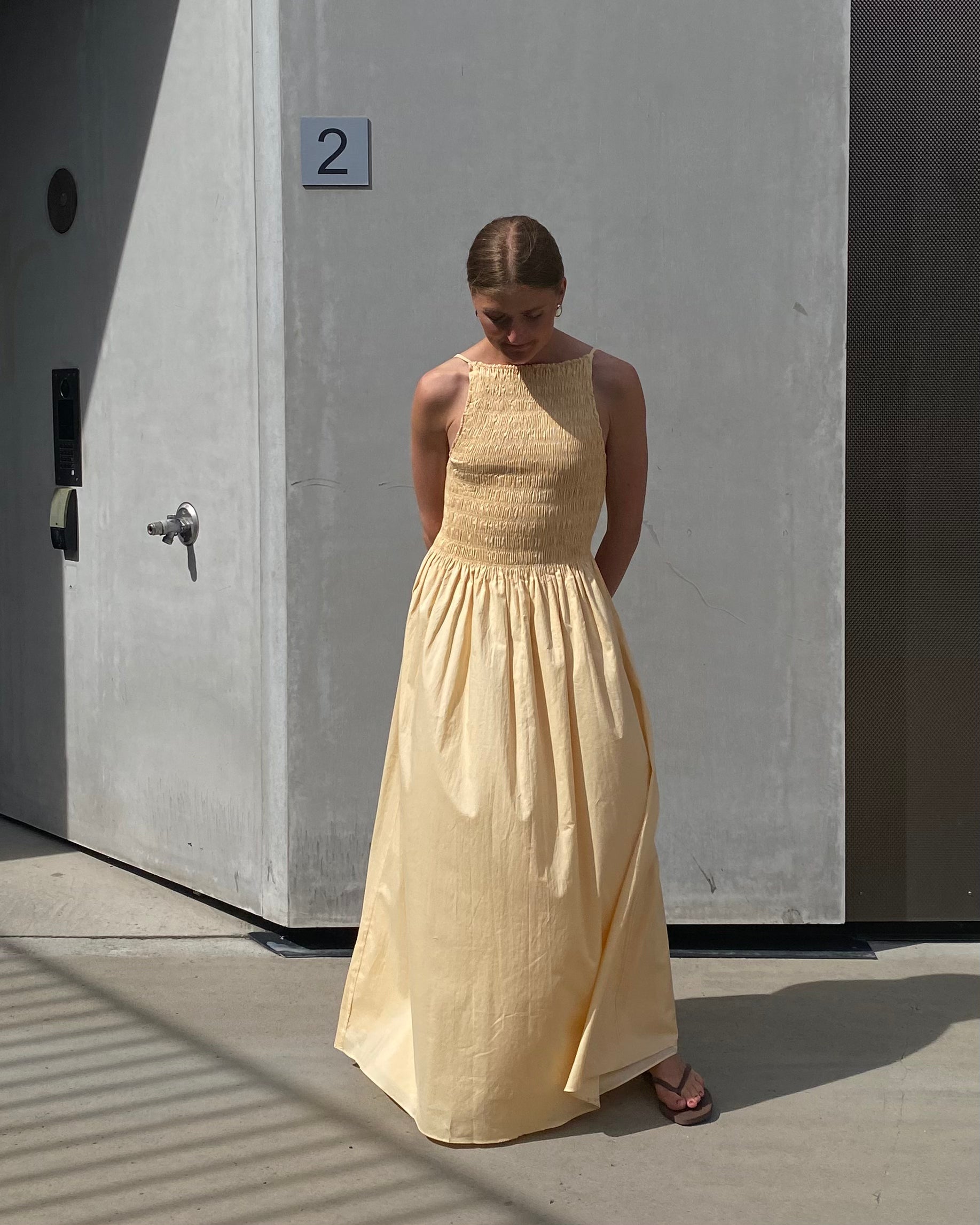 Laia Maxi Dress - Daffodil