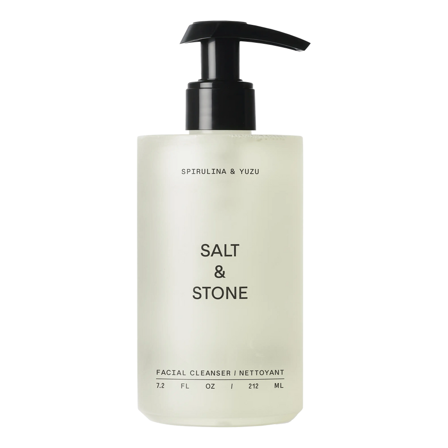 Salt & Stone Spirulina & Yuzu Facial Cleanser 