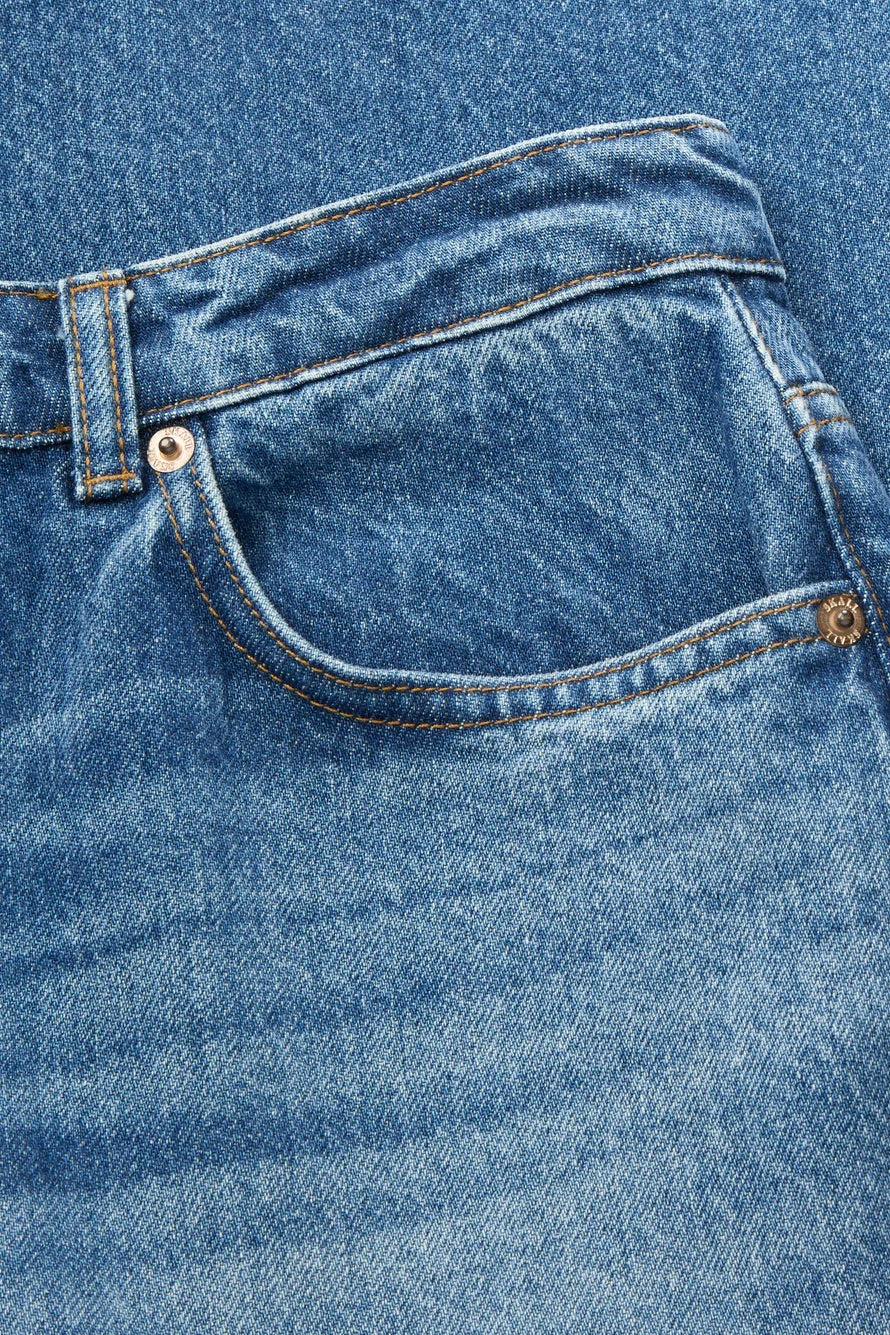 Willow Wide Jeans Vintage Washed Blue