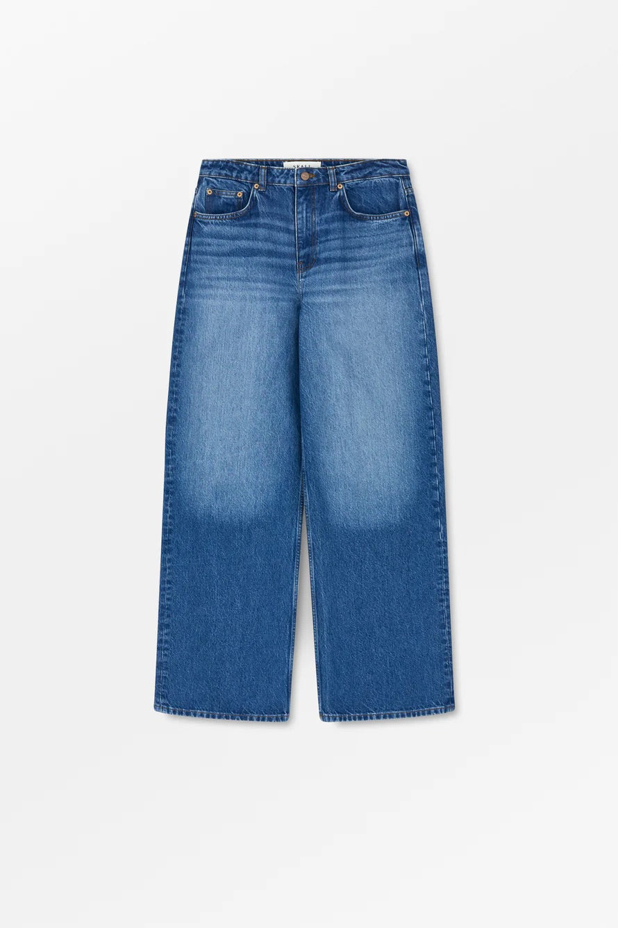 Willow Wide Jeans Vintage Washed Blue