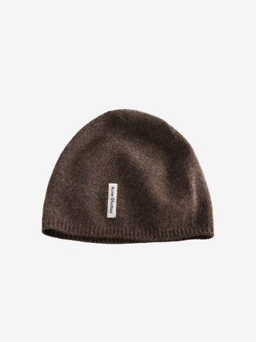 Acne Beanie Walnut Brown