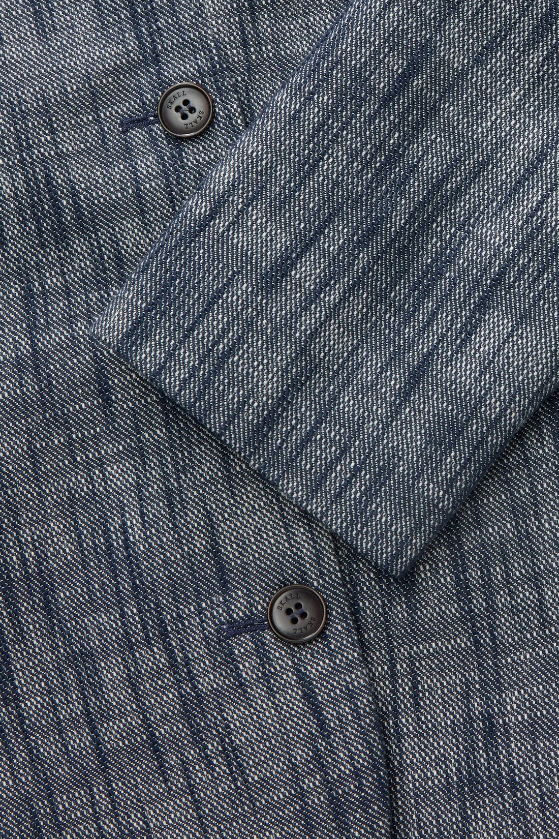 Adriane Blazer - Indigo/Linen