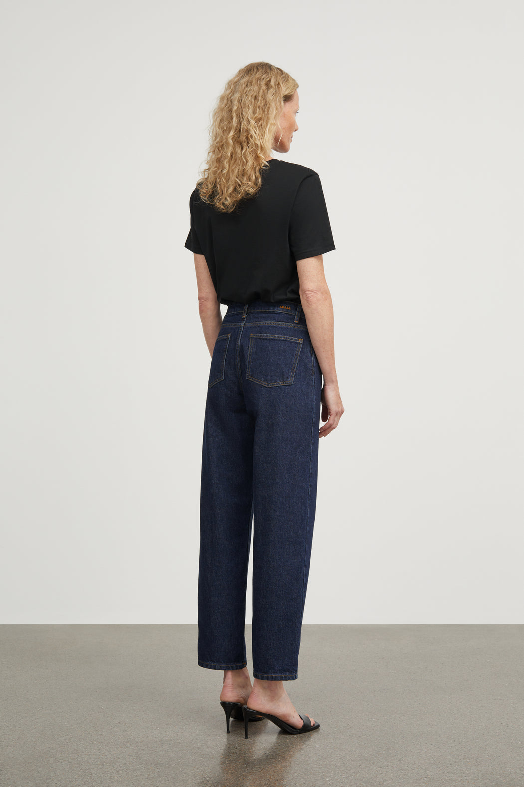Allison Cropped Jeans Indigo Blue