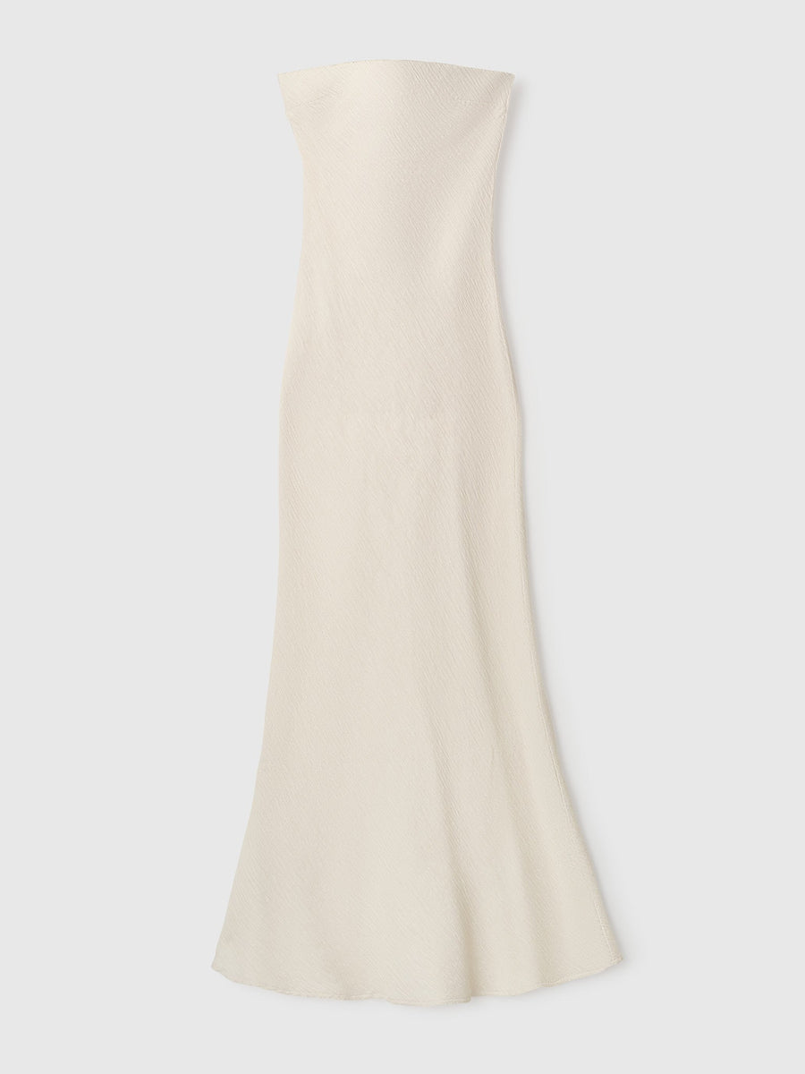 Amara Strapless Dress Cream