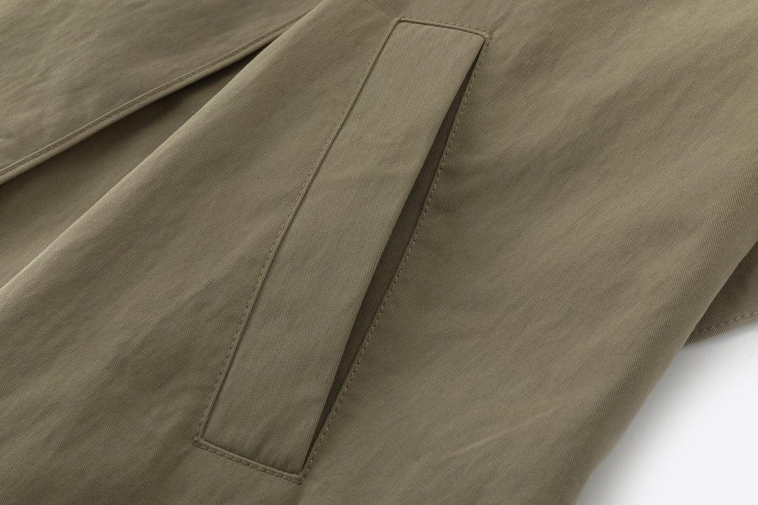 Amit Cape Trench - Khaki