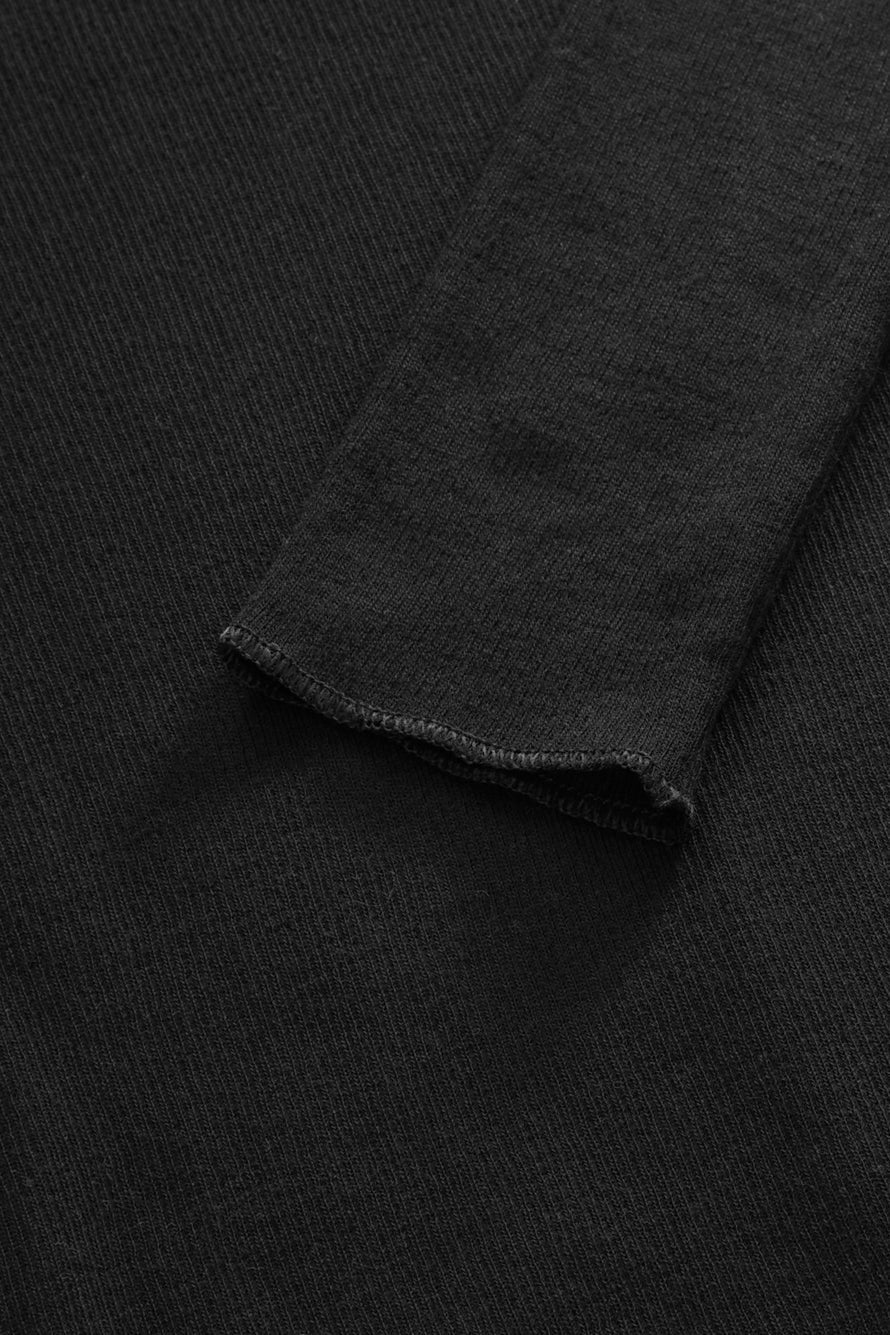 Amy O-Neck Blouse Black
