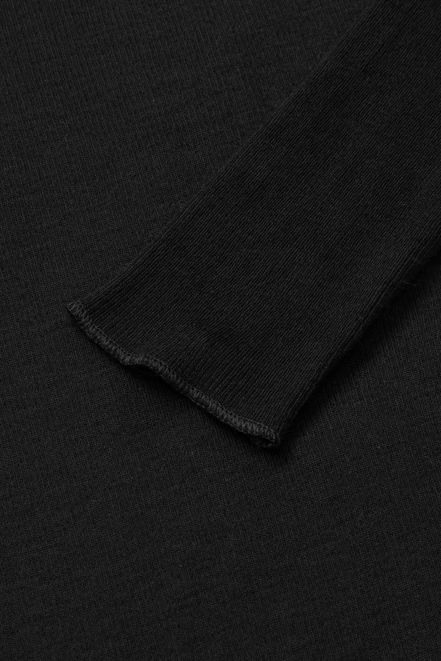 Amy Wide Neck Blouse Black