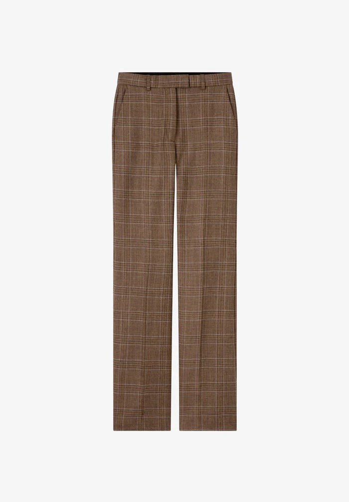 Jude Flared Trousers - Brown