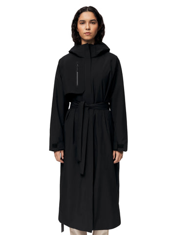 Åse Insulated Coat Black