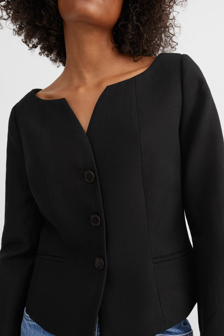 Athena Blazer Black