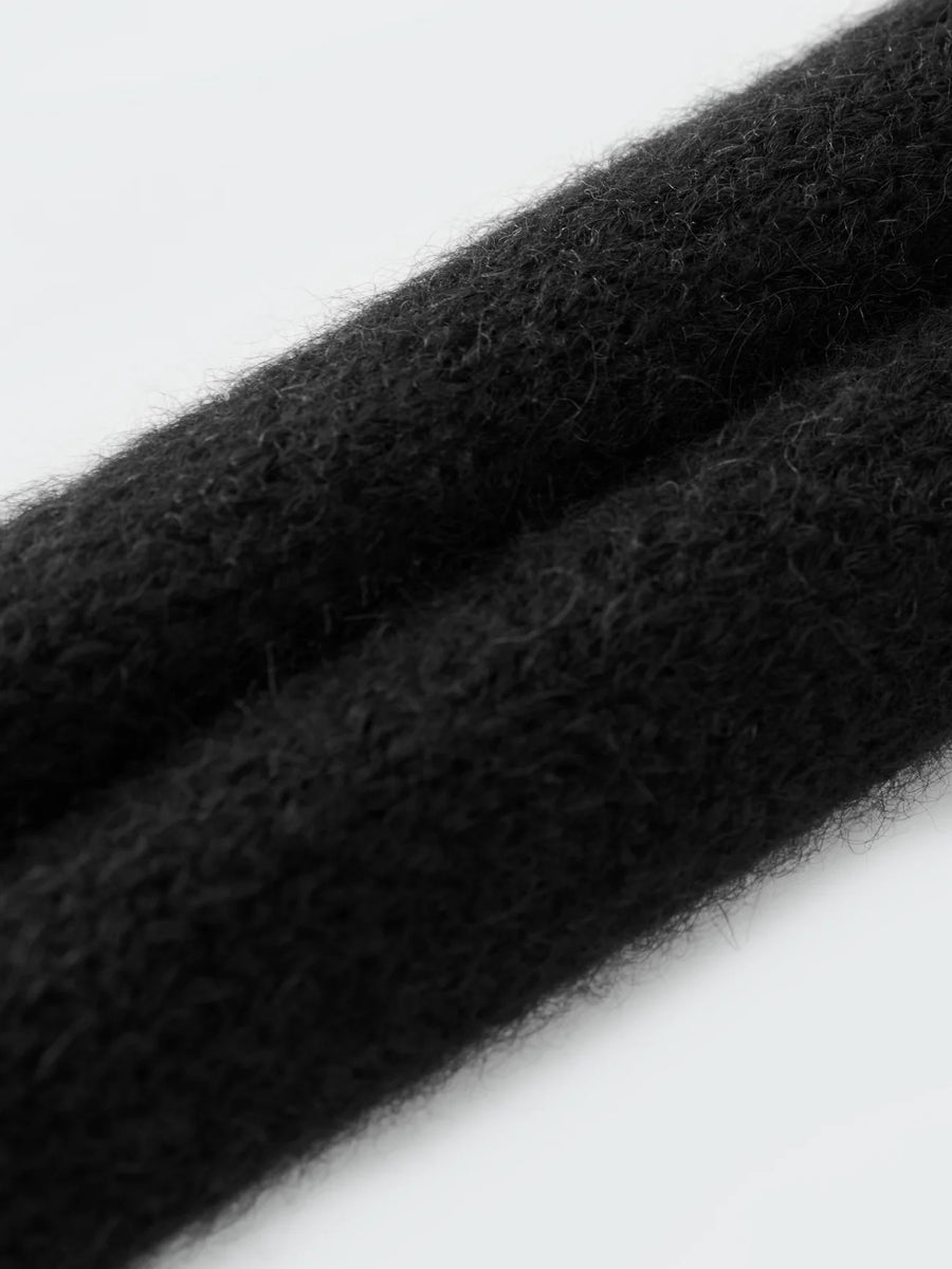 Awn Tie Scarf Black