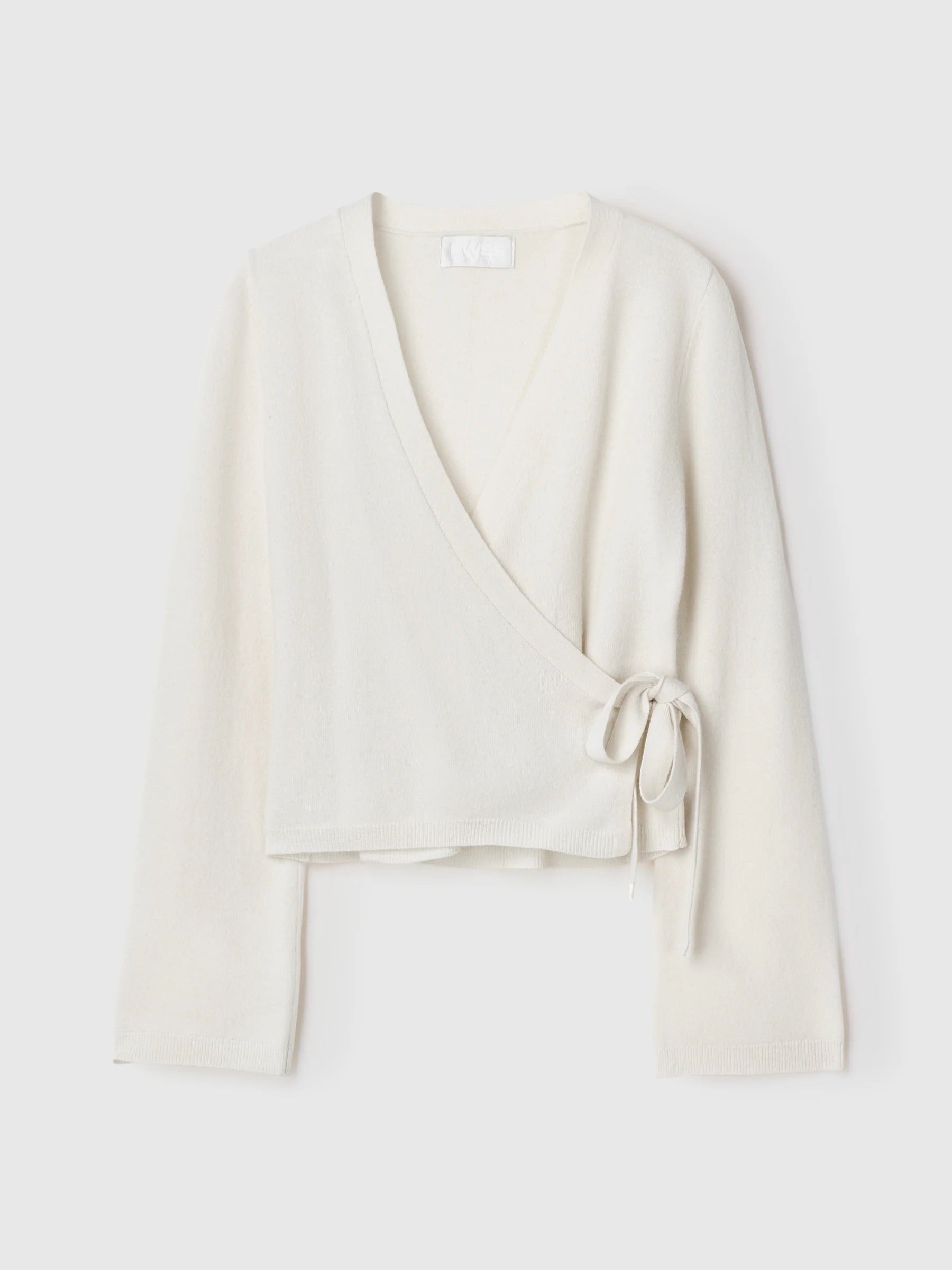 Ballet Wrap Cardigan - Snowflake