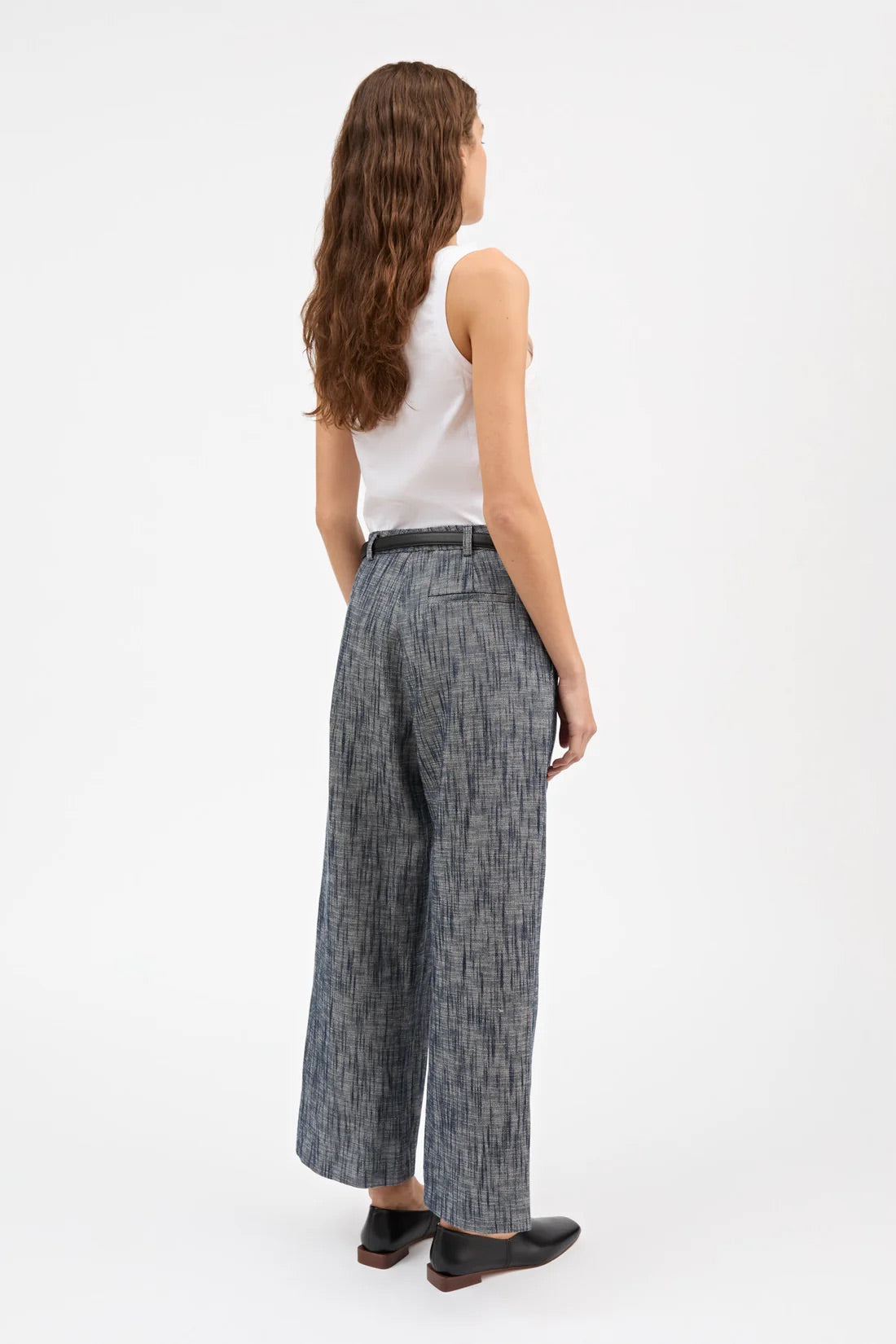 Bob Trousers - Indigo/Linen