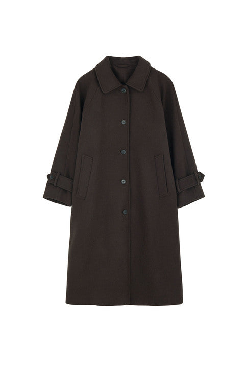 Macy Coat Dark Brown