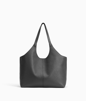Cabas Supple XL Grain Black