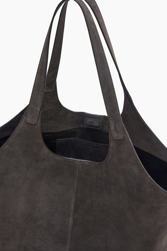 Cabas Supple XL Suede Coffee