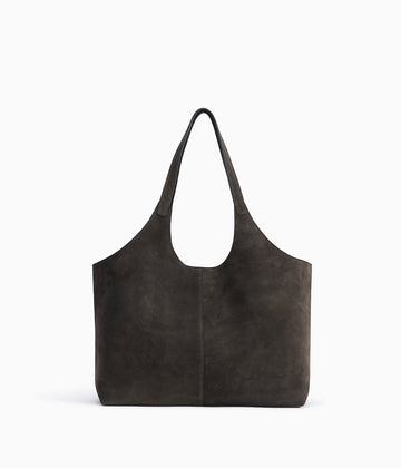 Cabas Supple XL Suede Coffee