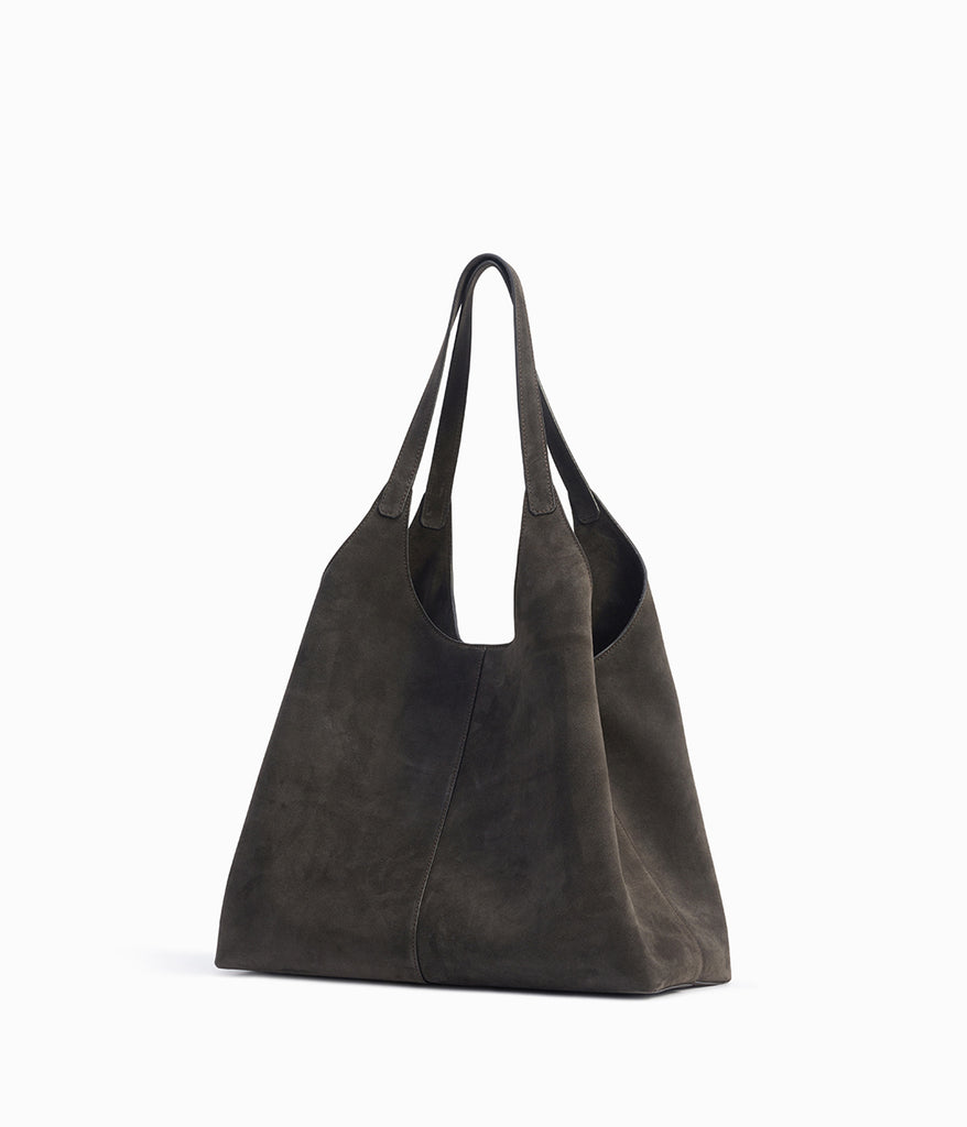 Cabas Supple XL Suede Coffee