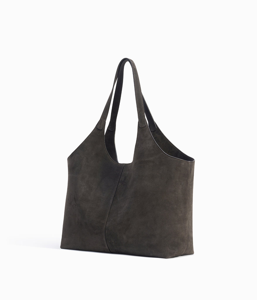 Cabas Supple XL Suede Coffee