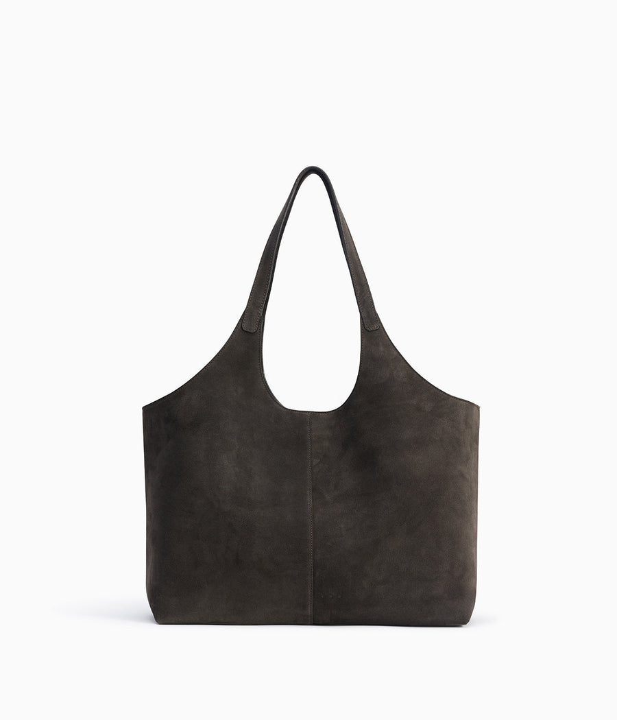 Cabas Supple XL Suede Coffee