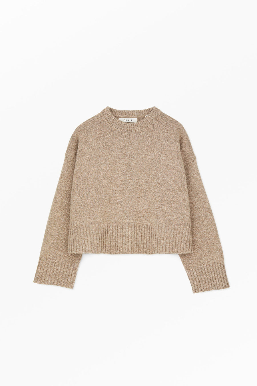 Campa Jumper Light Brown Mouliné