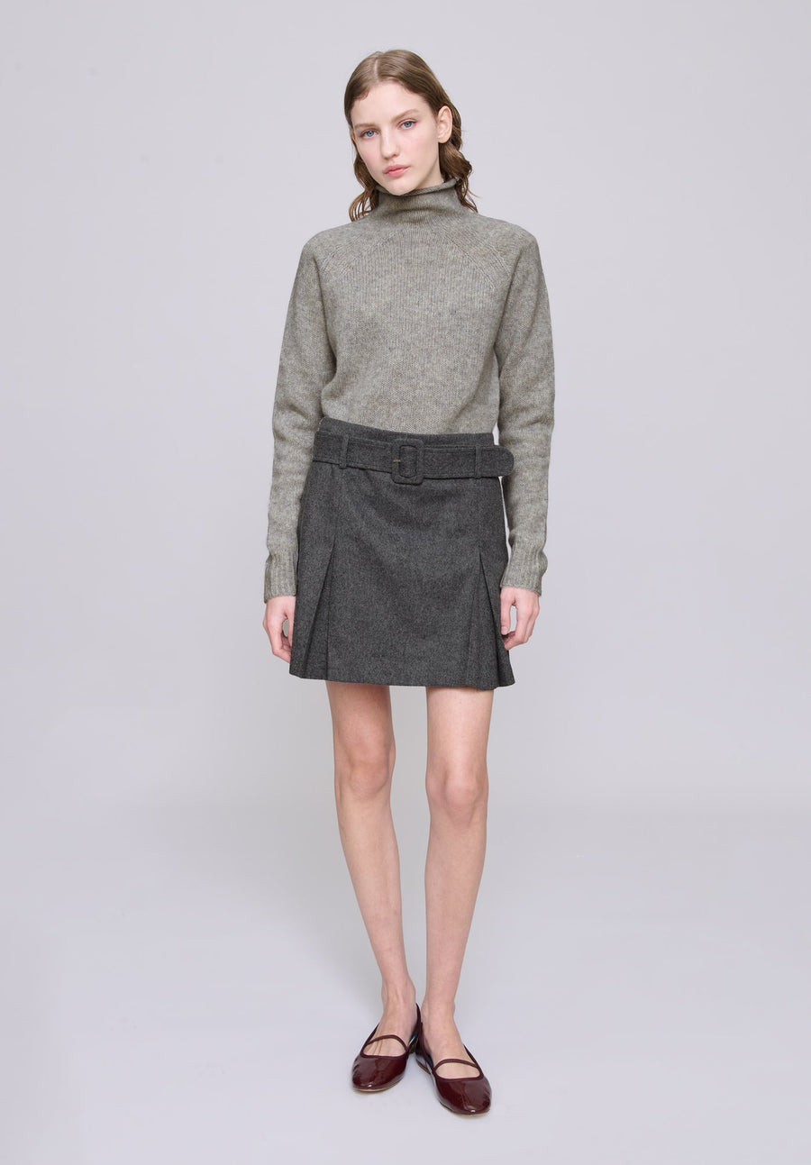 Cecile Skirt Heather Grey