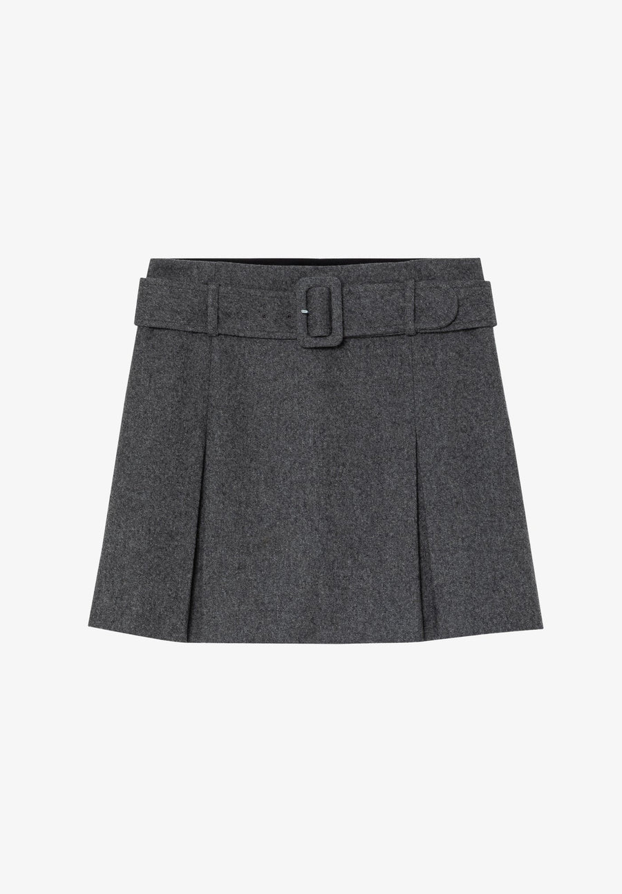 Cecile Skirt Heather Grey