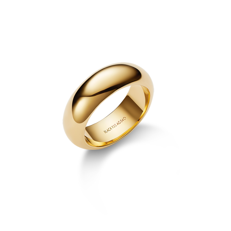 Omotesando Chunky Ring Gold 7 mm