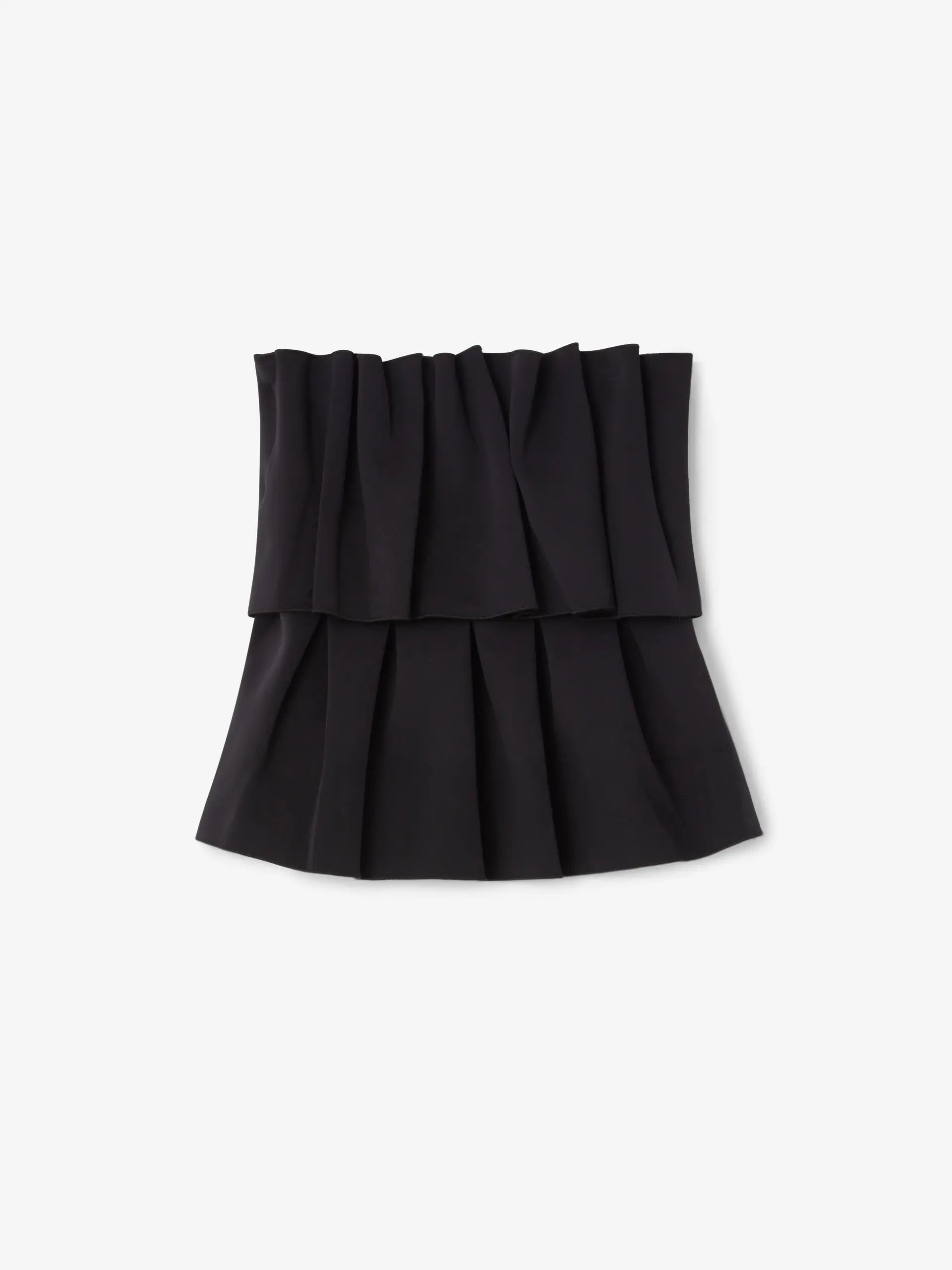 Sculpted Tube Top - Black
